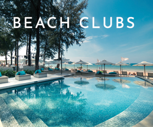 Beach Clubs at Twinpalms Phuket Resort Thailand